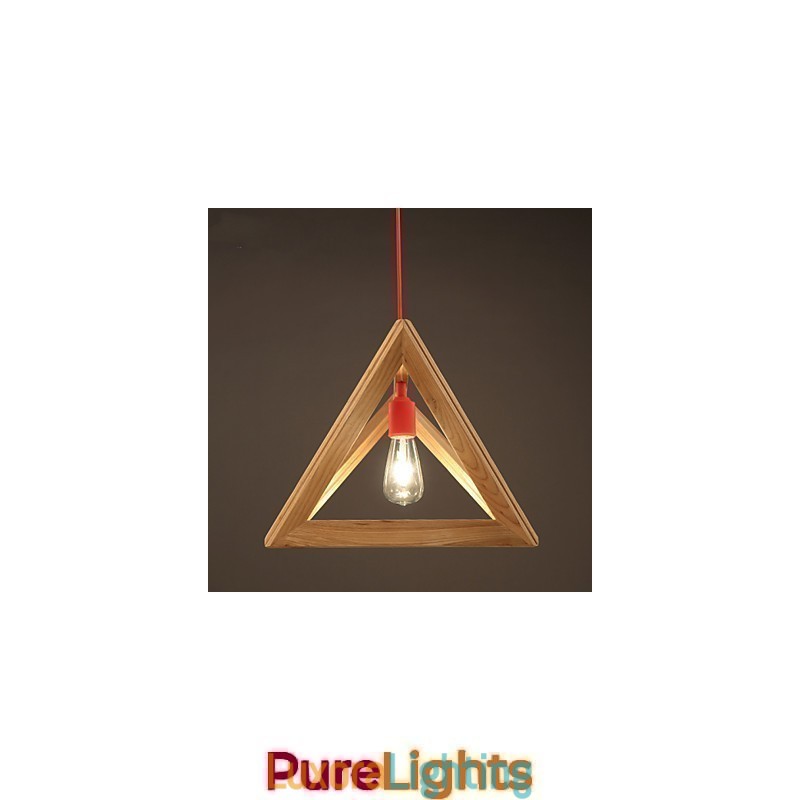 Designer Touch Decorative Nordic Wood Chandelier Cafe Clothing Creative Retro Oak Chandelier