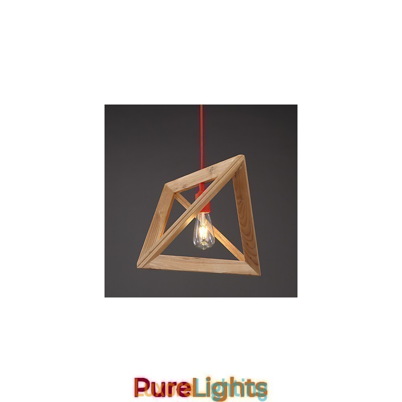 Designer Touch Decorative Nordic Wood Chandelier Cafe Clothing Creative Retro Oak Chandelier