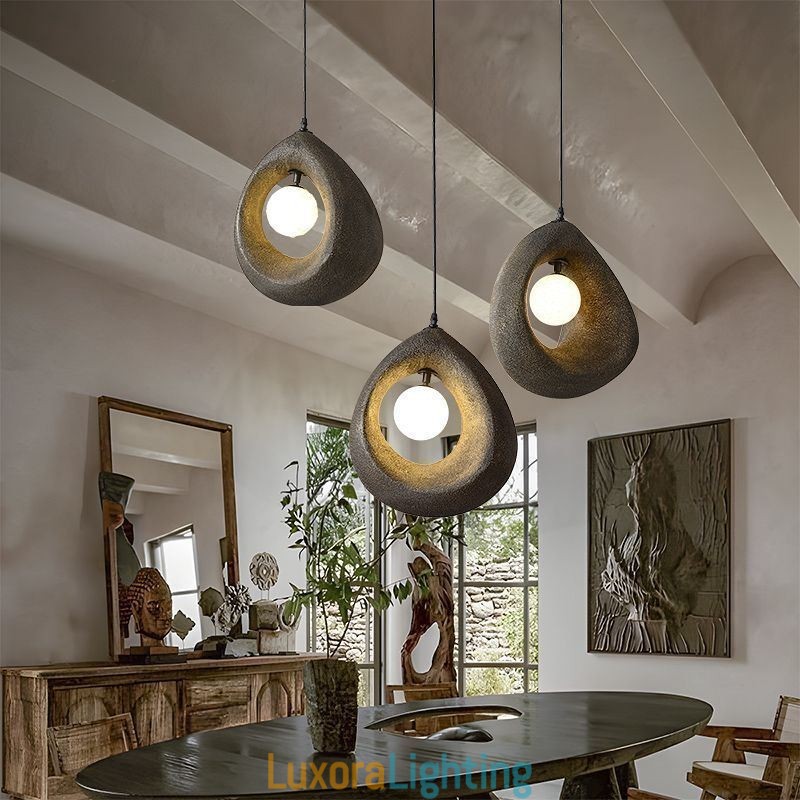 Designer Touch Decorative Resin Pendant Light Modern Simple Ceiling Lamp