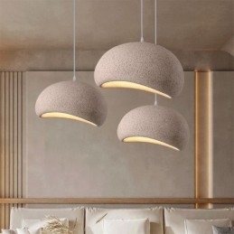 Designer Touch Decorative Resin Pendant Light Minimalist Hanging Light