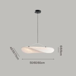 Designer Touch Decorative Ceiling Light Silk Decoration Pendant Light Warm White