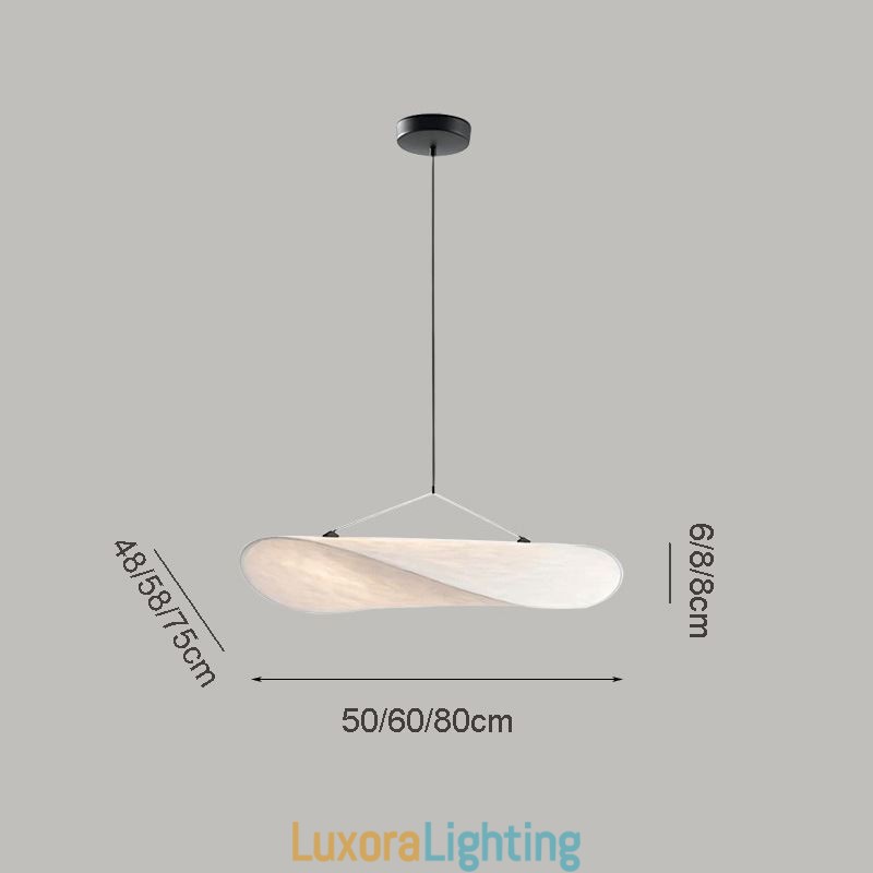 Designer Touch Decorative Ceiling Light Silk Decoration Pendant Light Warm White