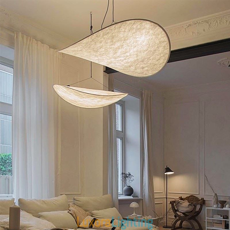 Designer Touch Decorative Ceiling Light Silk Decoration Pendant Light Warm White