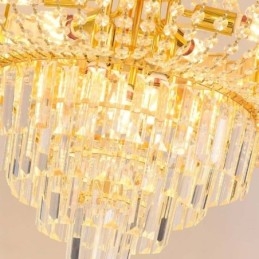 Designer Touch Decorative Gold Crystal Pendant Light Elegant Decrative Ceiling Light