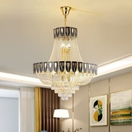 Designer Touch Decorative Crystal Pendant Light Luxury Decrative Ceiling Light