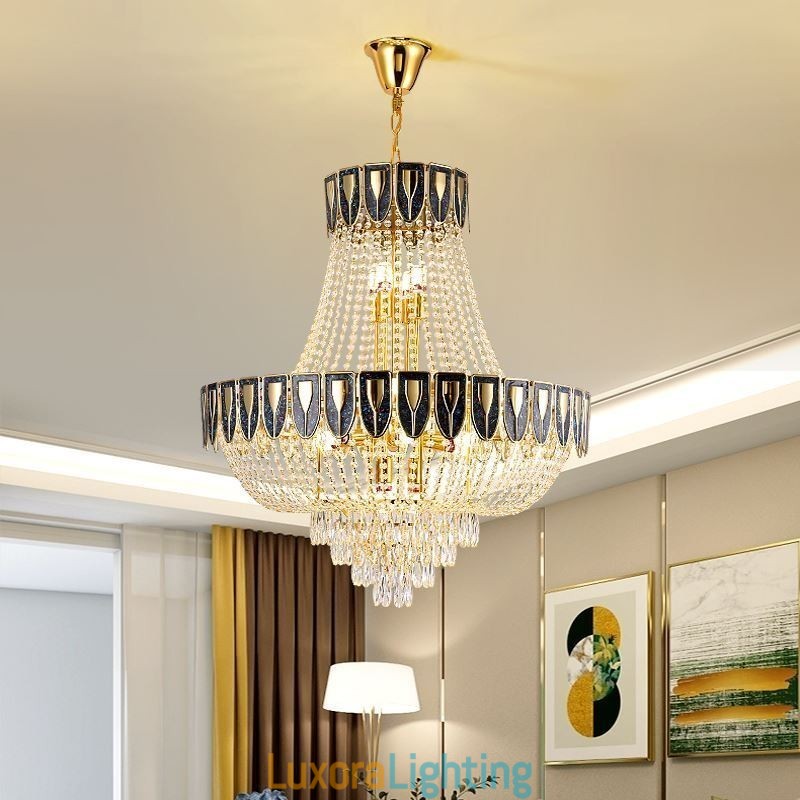 Designer Touch Decorative Crystal Pendant Light Luxury Decrative Ceiling Light