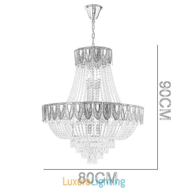 Designer Touch Decorative Crystal Pendant Light Luxury Decrative Ceiling Light