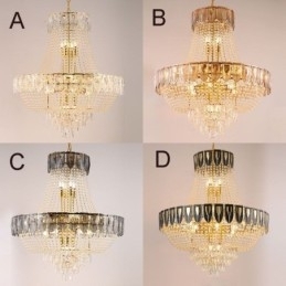Designer Touch Decorative Crystal Pendant Light Luxury Decrative Ceiling Light