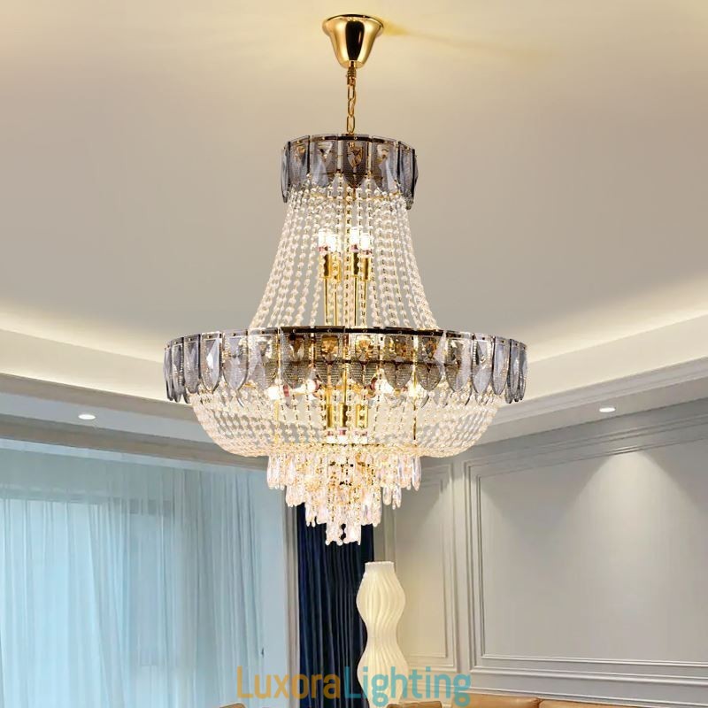 Designer Touch Decorative Crystal Pendant Light Luxury Decrative Ceiling Light