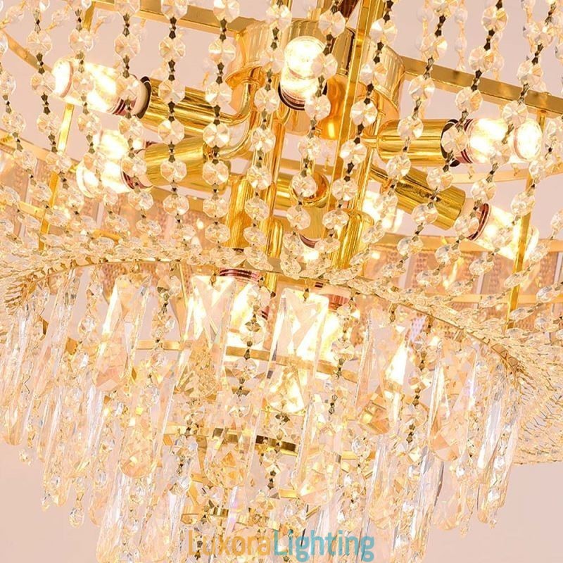 Designer Touch Decorative Crystal Pendant Light Luxury Decrative Ceiling Light