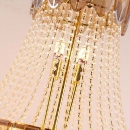 Designer Touch Decorative Crystal Pendant Light Luxury Decrative Ceiling Light