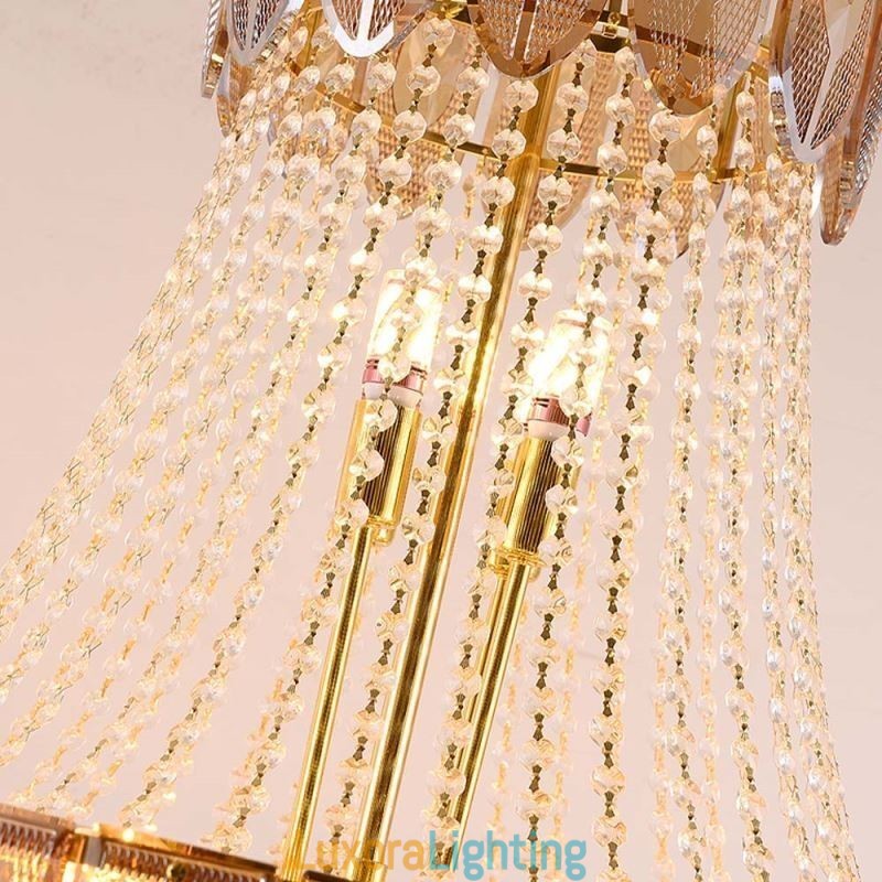 Designer Touch Decorative Crystal Pendant Light Luxury Decrative Ceiling Light