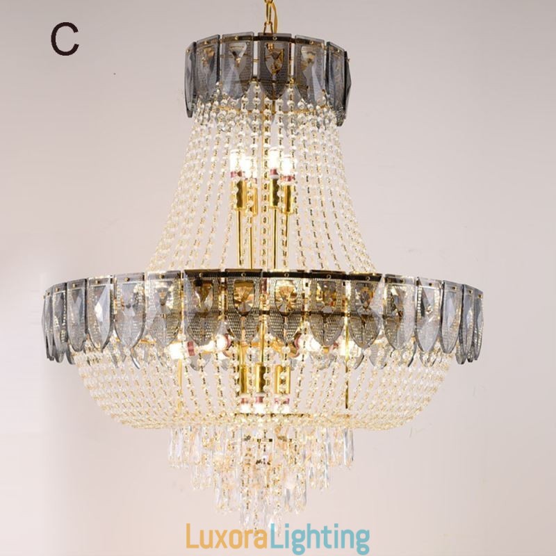 Designer Touch Decorative Crystal Pendant Light Luxury Decrative Ceiling Light