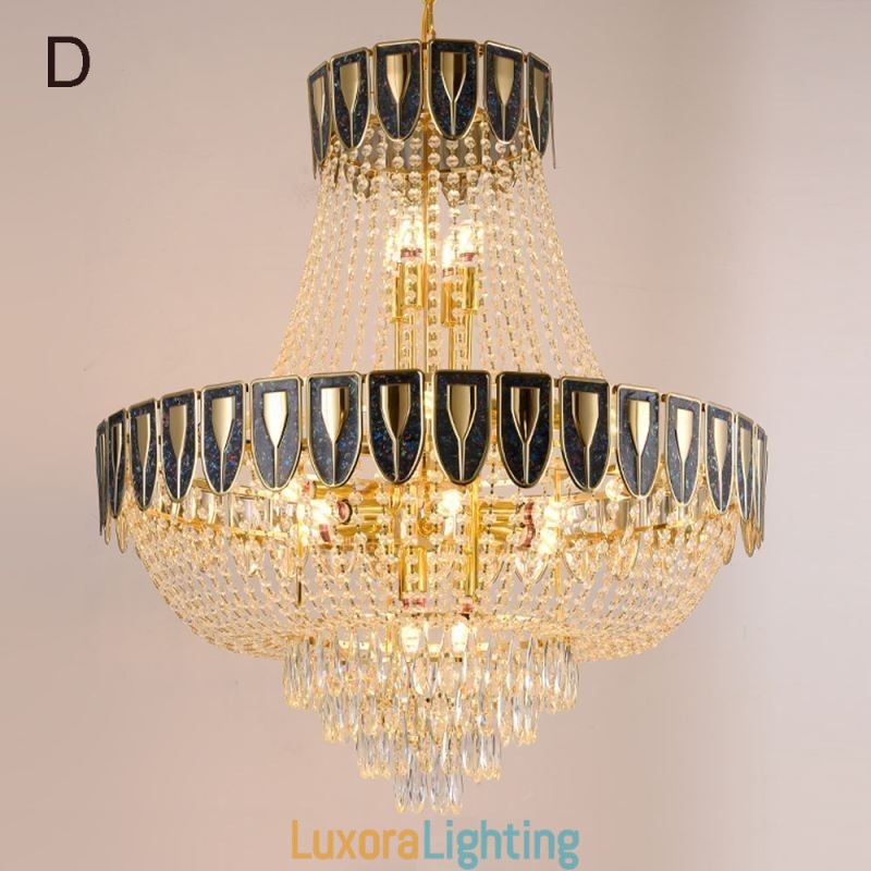 Designer Touch Decorative Crystal Pendant Light Luxury Decrative Ceiling Light