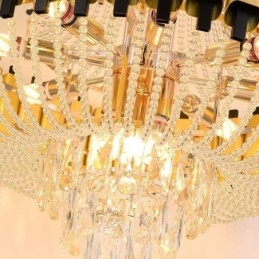 Designer Touch Decorative Crystal Pendant Light Gold Luxury Decrative Ceiling Lamp