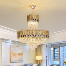Designer Touch Decorative Crystal Pendant Light Luxury Decrative Ceiling Light 60cm