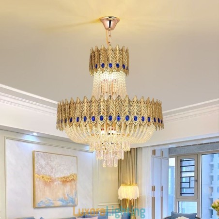 Designer Touch Decorative Crystal Pendant Light Luxury Decrative Ceiling Light 60cm