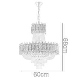 Designer Touch Decorative Crystal Pendant Light Luxury Decrative Ceiling Light 60cm