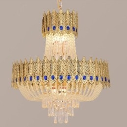 Designer Touch Decorative Crystal Pendant Light Luxury Decrative Ceiling Light 60cm