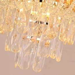 Designer Touch Decorative Crystal Pendant Light Luxury Decrative Ceiling Light 60cm