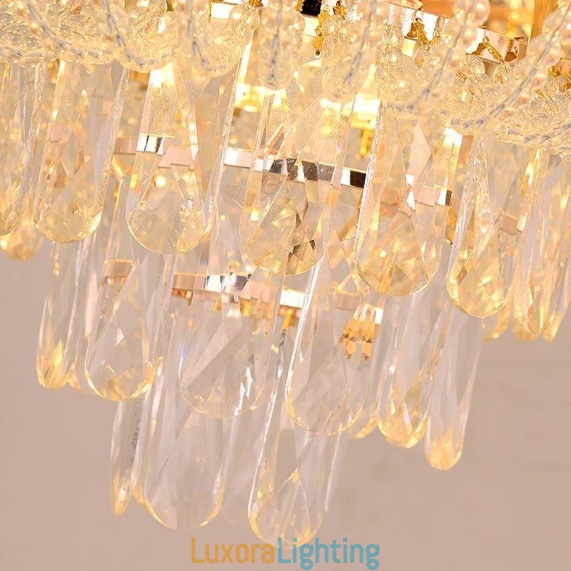 Designer Touch Decorative Crystal Pendant Light Luxury Decrative Ceiling Light 60cm