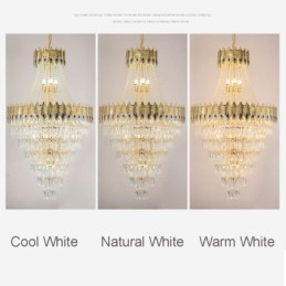 Designer Touch Decorative Crystal Pendant Light Sophisticated Luxury Decrative Hanging Light 80cm