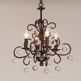 Designer Touch Decorative Traditional Classic Painting Metal Chandelier