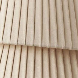 Designer Touch Decorative Pendant Light French Cream Style Double Layer Fabric Lampshade Ceiling Lamp