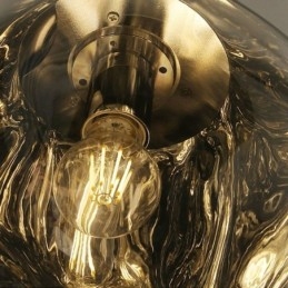 Designer Touch Decorative Nordic Ceiling Lamp Modern Electroplated Stained Glass Lampshade Pendant Light