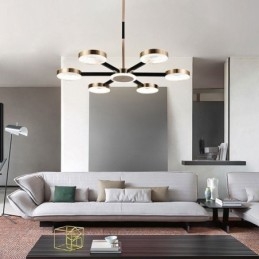 Designer Touch Decorative Pendant Light Minimalist Seven Headed Circle Ceiling Light