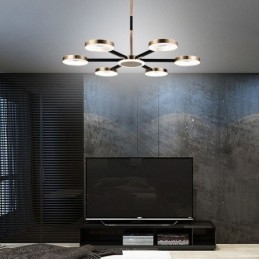 Designer Touch Decorative Pendant Light Minimalist Seven Headed Circle Ceiling Light