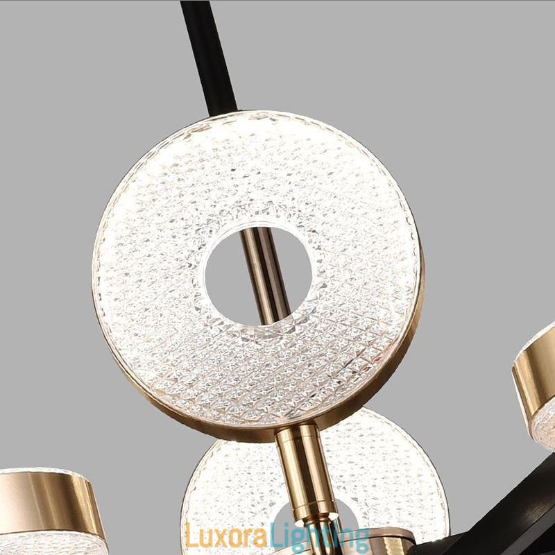 Designer Touch Decorative Pendant Light Minimalist Seven Headed Circle Ceiling Light