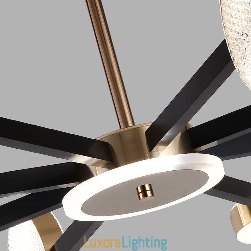 Designer Touch Decorative Pendant Light Minimalist Seven Headed Circle Ceiling Light