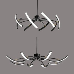 Designer Touch Decorative Pendant Light Minimalist Transformable Ceiling Light