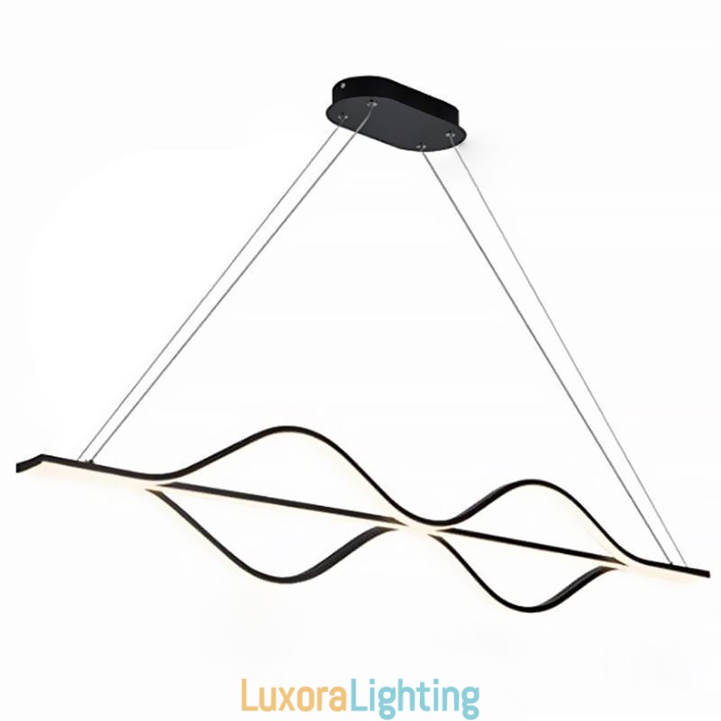 Designer Touch Decorative Pendant Minimalist Light Wave Ceiling Light