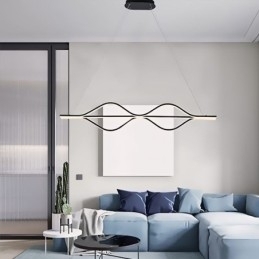 Designer Touch Decorative Pendant Minimalist Light Wave Ceiling Light