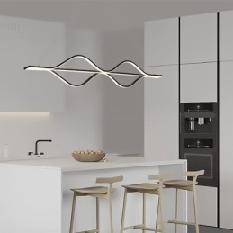 Designer Touch Decorative Pendant Minimalist Light Wave Ceiling Light