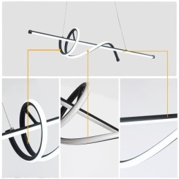 Designer Touch Decorative Pendant Light Minimalist Short Wrap Ceiling Light