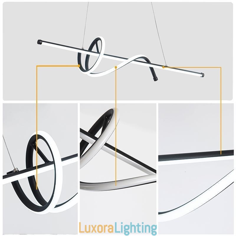Designer Touch Decorative Pendant Light Minimalist Short Wrap Ceiling Light