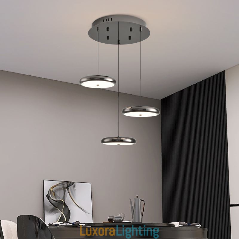 Designer Touch Decorative Pendant Light Three Head Light Round Hanging Light