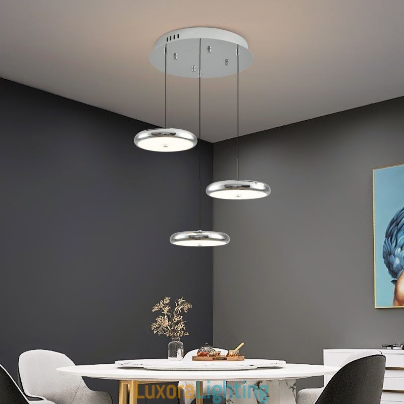 Designer Touch Decorative Pendant Light Three Head Light Round Hanging Light