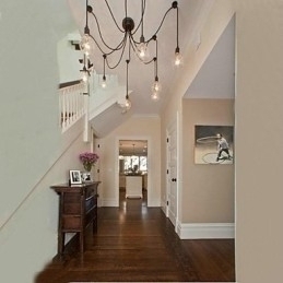 Designer Touch Decorative Bulb Chandelier Rural Contracted Style Of North America