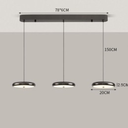 Designer Touch Decorative Ceiling Light Three Head Pendant Light