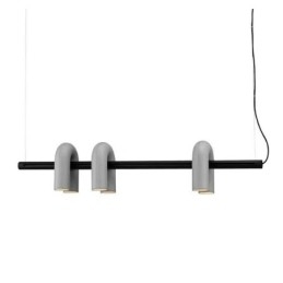 Designer Touch Decorative Ceiling Light Wrought Iron U shaped Pendant Light Rotating Shade