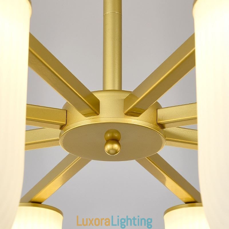 Designer Touch Decorative U Shaped Chandelier French Cream Style Pendant Light