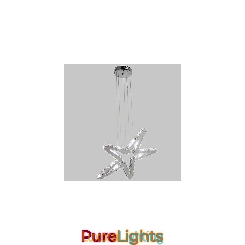 Designer Touch Decorative Traditional Classic Chrome Metal Chandelier
