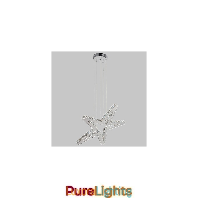 Designer Touch Decorative Traditional Classic Chrome Metal Chandelier