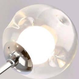 Designer Touch Decorative Glass Hanging Light European Magic Bean Pendant Light 4 Lights