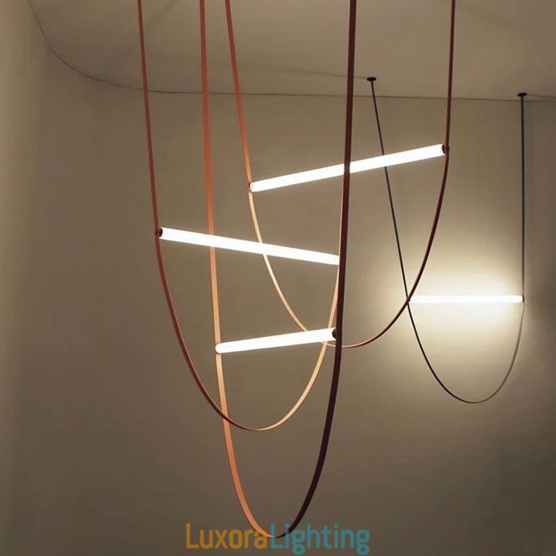 Designer Touch Decorative European Pendant Light Wabi Sabi Style Belt Light