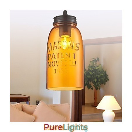 Designer Touch Decorative Pendant 1 Light Italy Style Transparent Electroplating